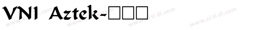 VNI Aztek字体转换